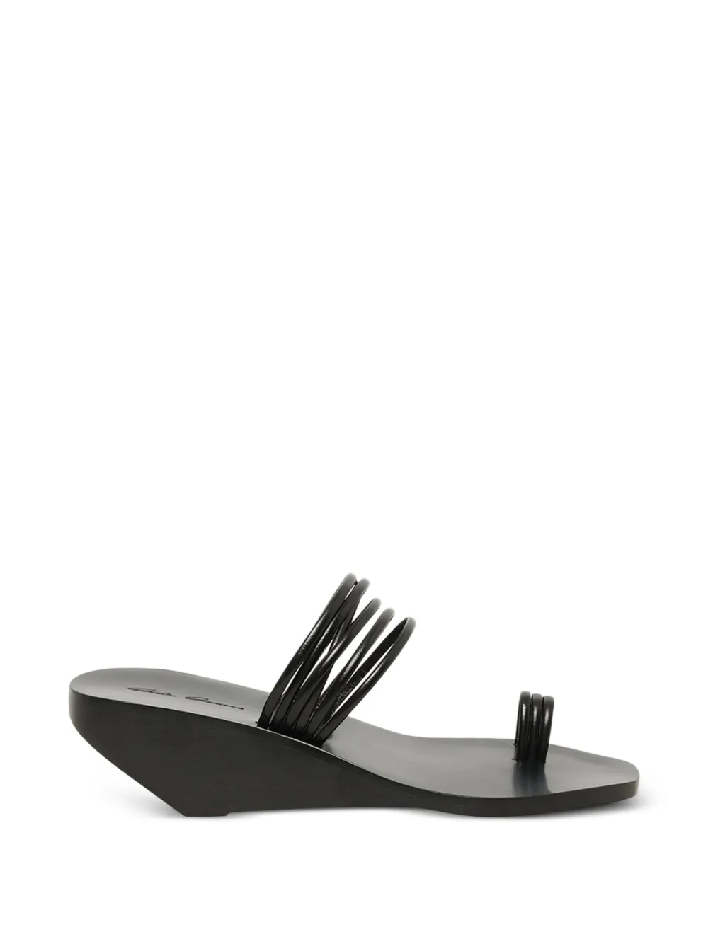 Rick Owens Sandali geometrici - Nero