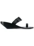 Rick Owens geometric sandals - Black