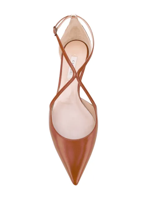 pointed toe ballerinas