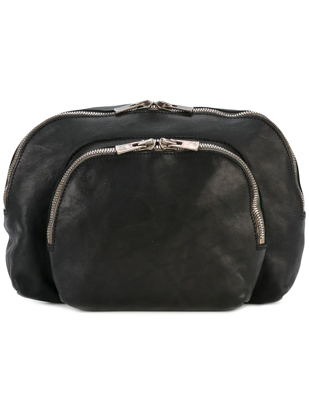 guidi 双拉链手拿包