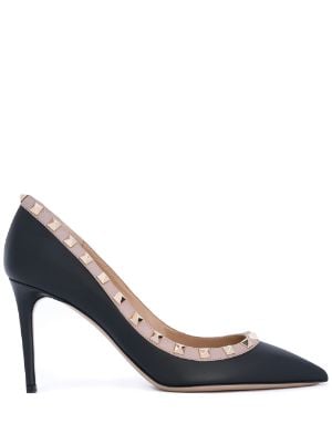 valentino shoes studded heels