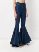 Amapô denim flared trousers