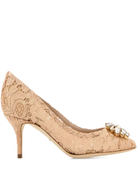 Dolce & Gabbana Bellucci Taormina lace pumps