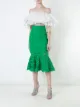 Image 2 of Bambah floral lace patterned fishtail skirt