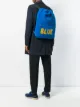 Immagine 2 di Fendi Blue slogan backpack