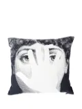 Fornasetti Mano photograph-print cushion - White