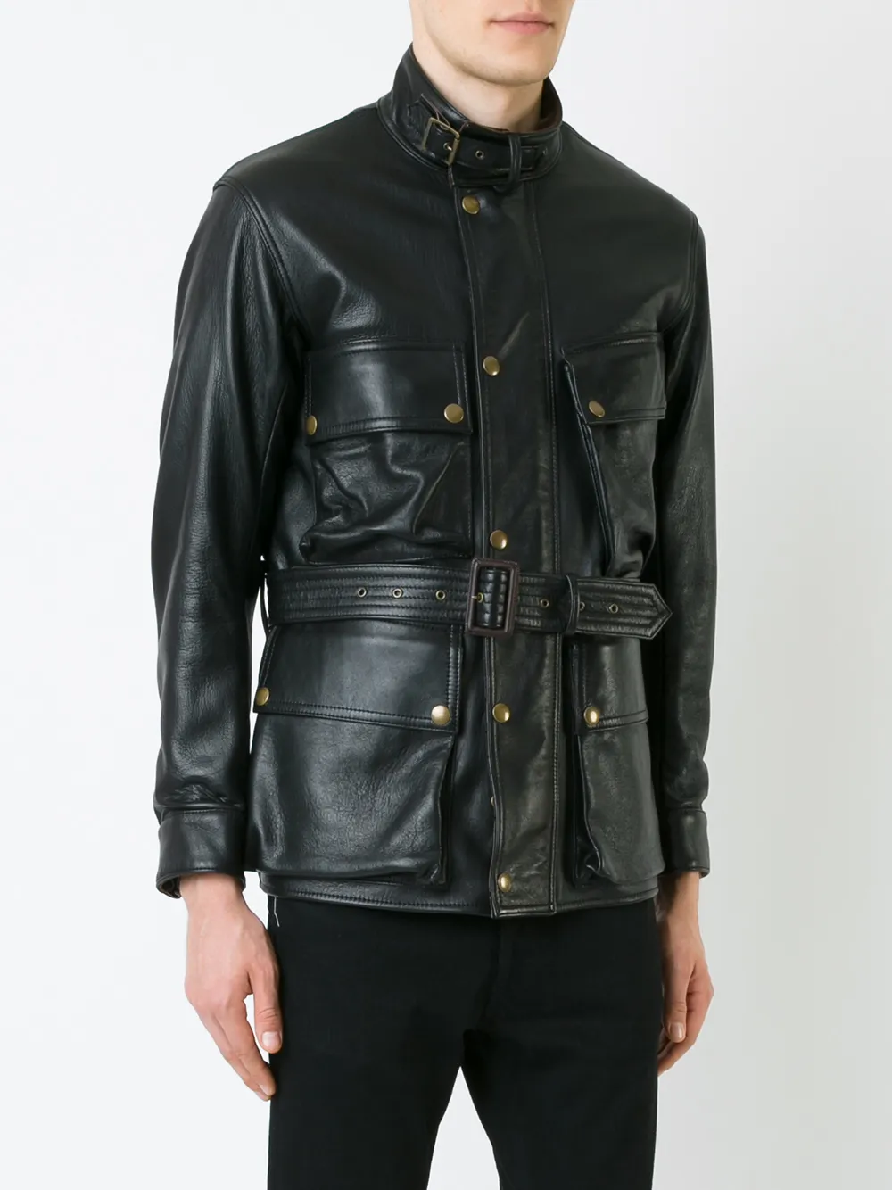 фото Addict clothes japan куртка из овчины в винтажном стиле