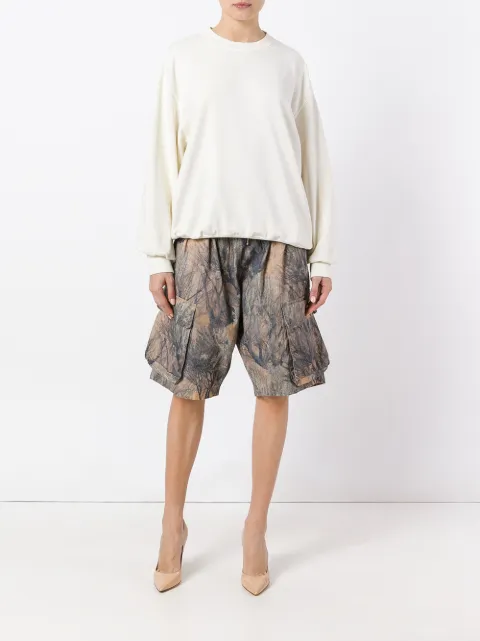 yeezy cargo shorts