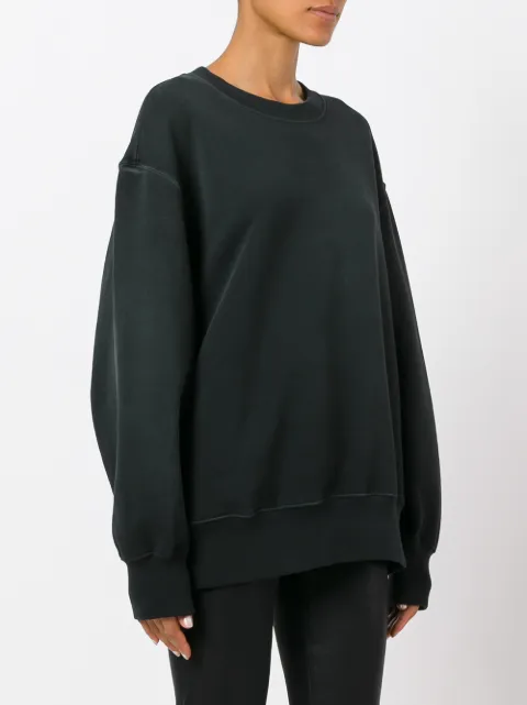 YEEZY Round Neck Sweatshirt, Green | ModeSens