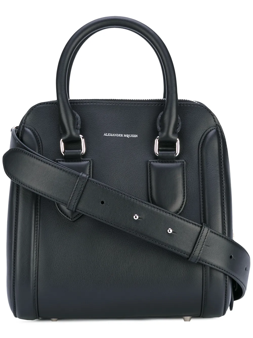 Alexander McQueen medium Heroine tote | Black | Image 1