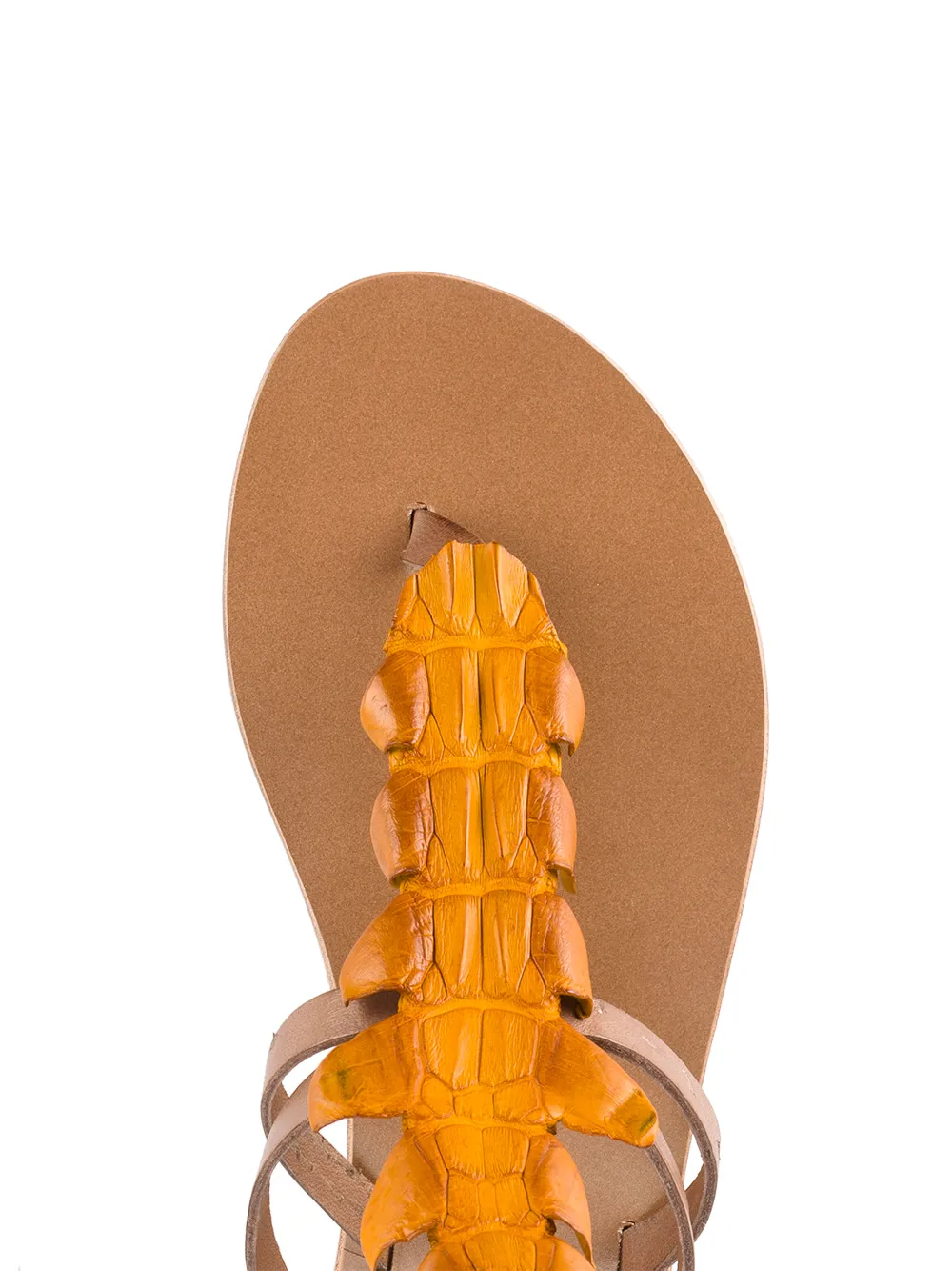 фото Álvaro босоножки 'crocodile ariana'