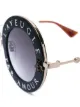 Gucci Eyewear Round-frame metal sunglasses