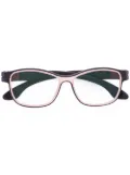 Herrlicht square frame glasses - Brown
