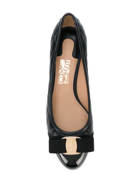 Ferragamo Ornament Vara-bow 40mm pumps 672114 - 3