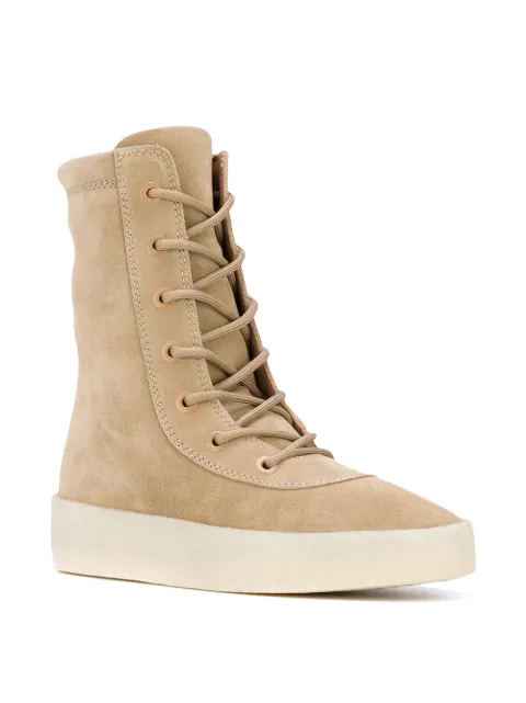 YEEZY CRÊPE SUEDE BOOTS (SEASON 2), BEIGE | ModeSens