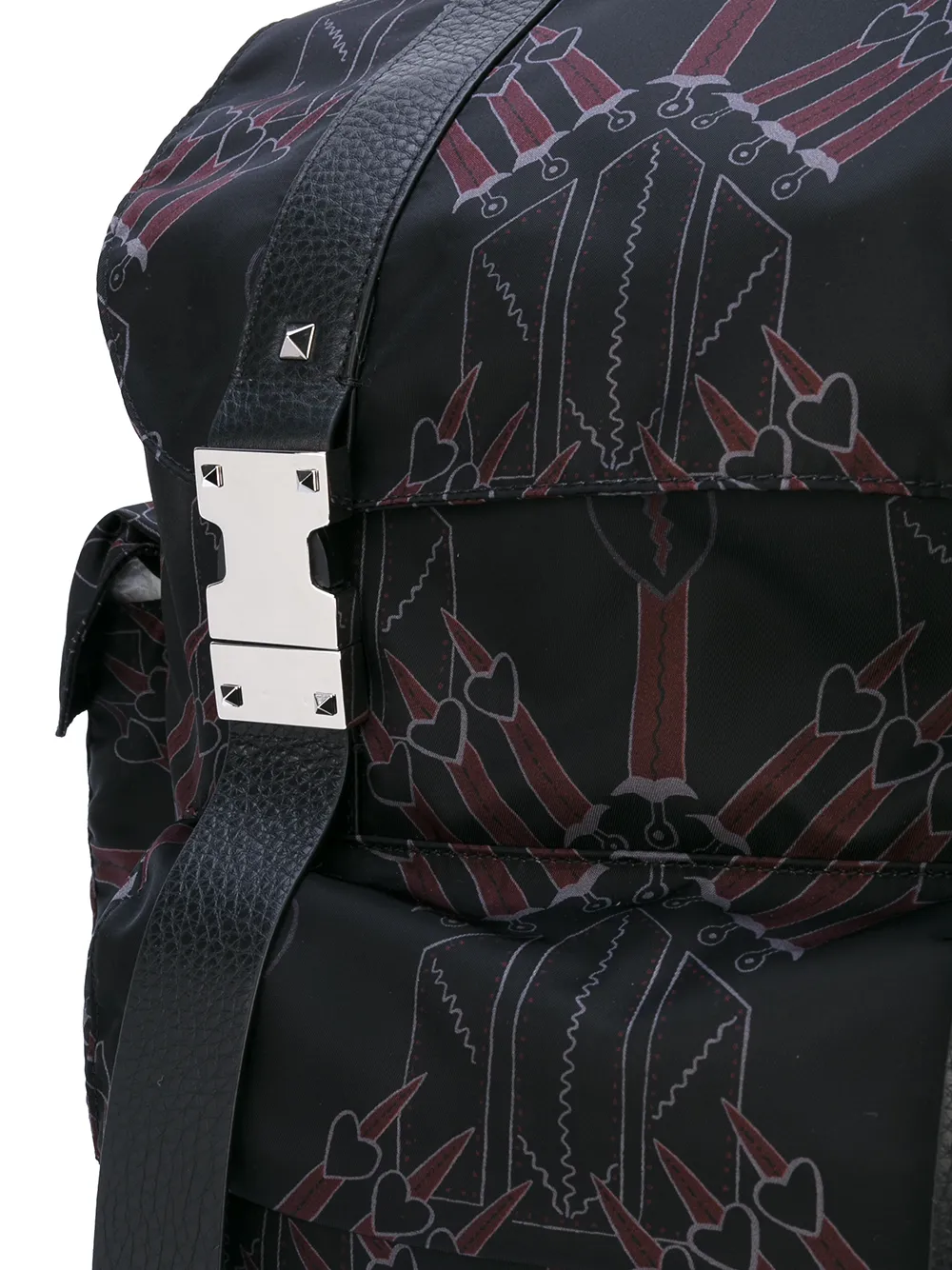 Valentino Garavani Love Blade backpack Zwart