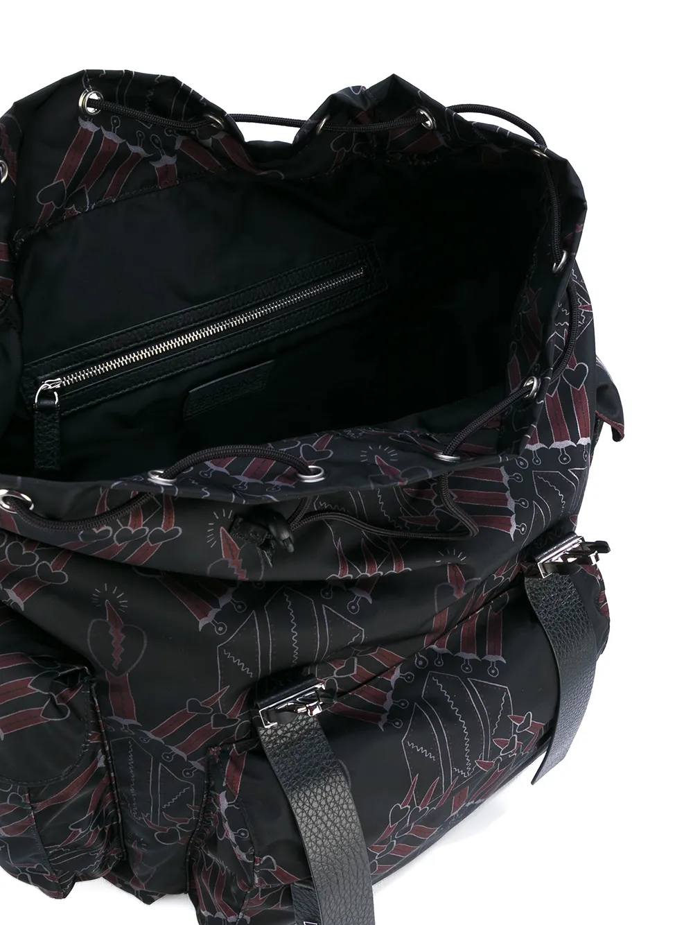 Valentino Garavani Love Blade backpack Zwart