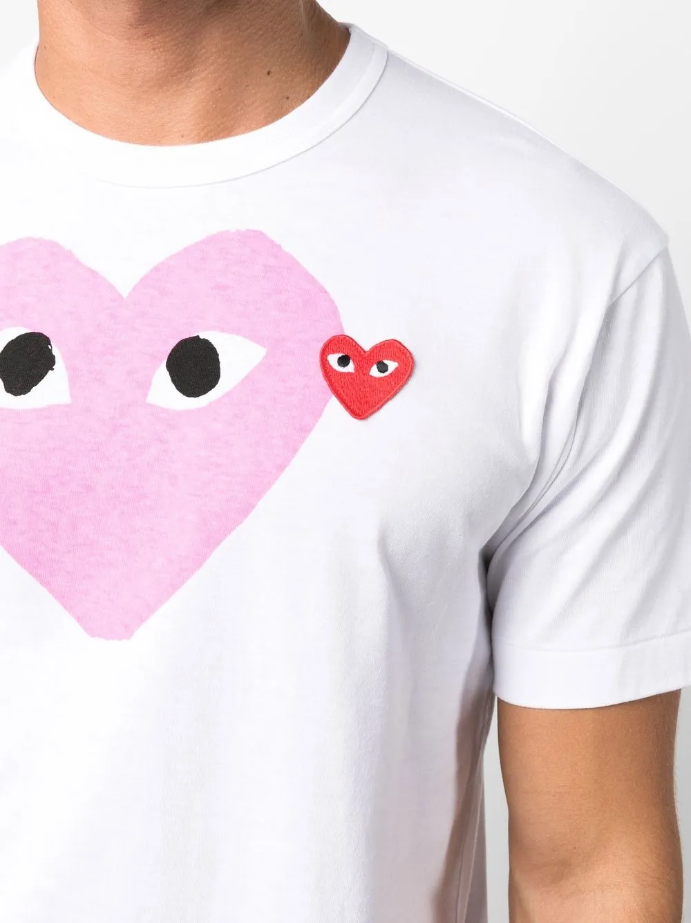 Comme des garcons play t shirt farfetch cheap