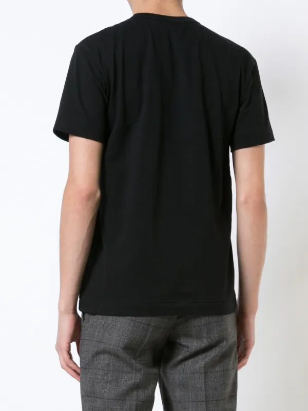 Comme Des Garcons Play Heart Patch T Shirt Aw20 Farfetch Com