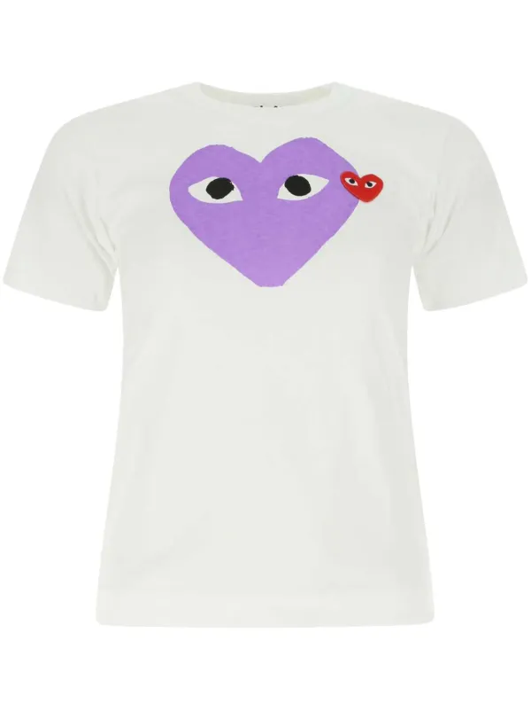 Comme Des Garçons Play ハートロゴ Tシャツ 通販 - FARFETCH