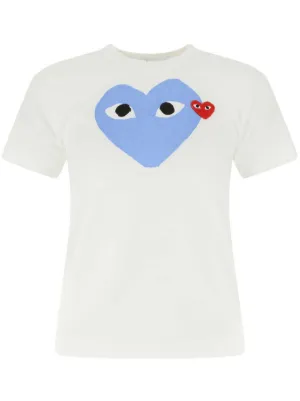 Comme Des Garçons Play ハートロゴ Tシャツ 通販 - FARFETCH