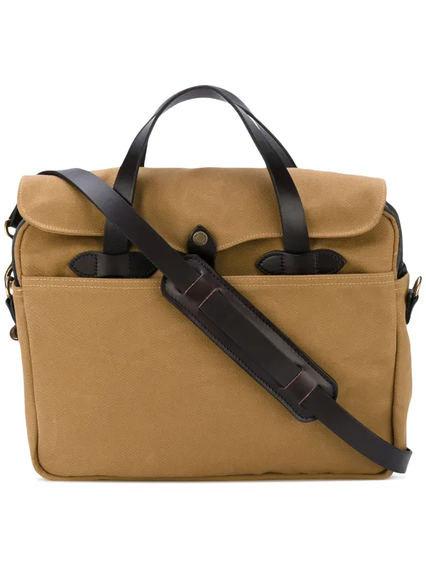 Filson briefcase tan