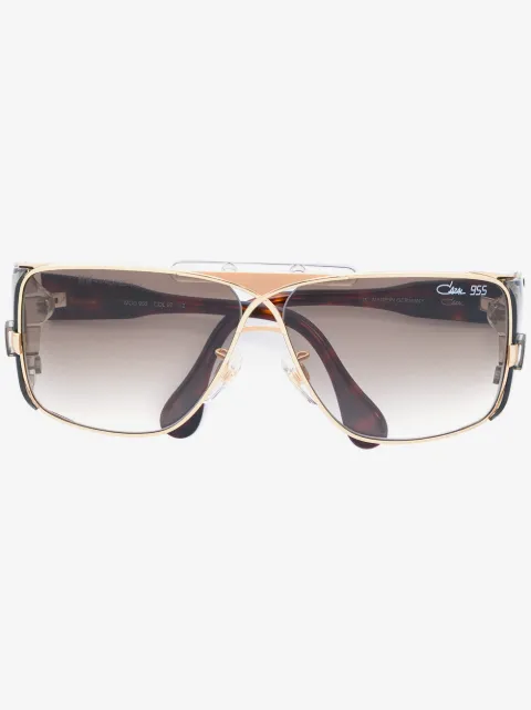 Cazal lentes de sol 955 con armazón geométrica