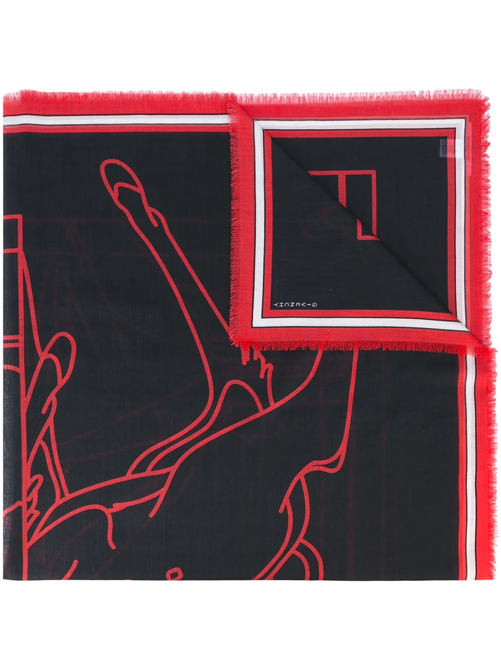 Givenchy Sciarpa 'Bambi' | nero | Image 1