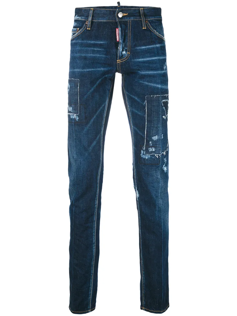 классические джинсы скинни Dsquared2