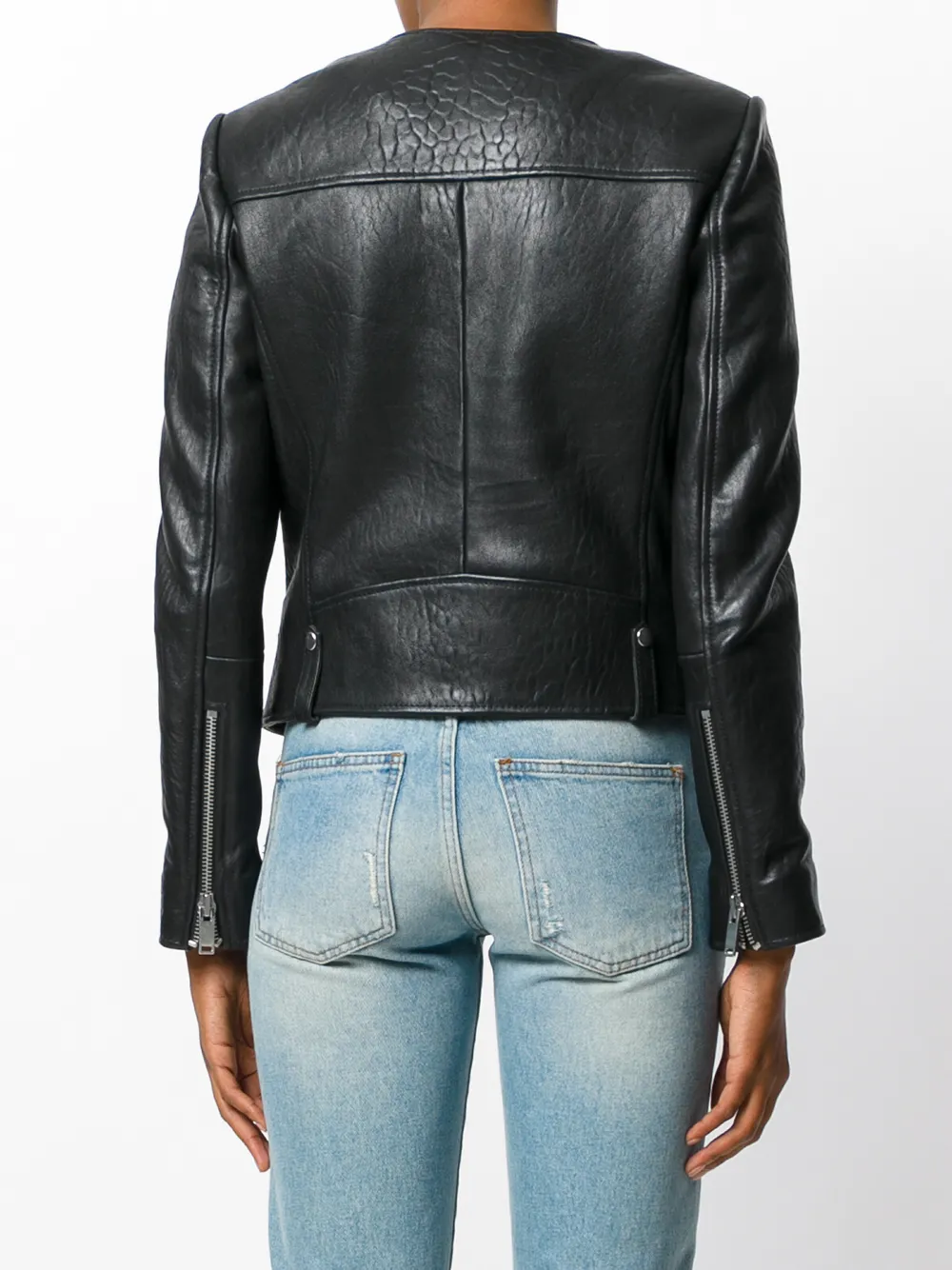 Isabel Marant Étoile Kankara Textured Biker Jacket Farfetch