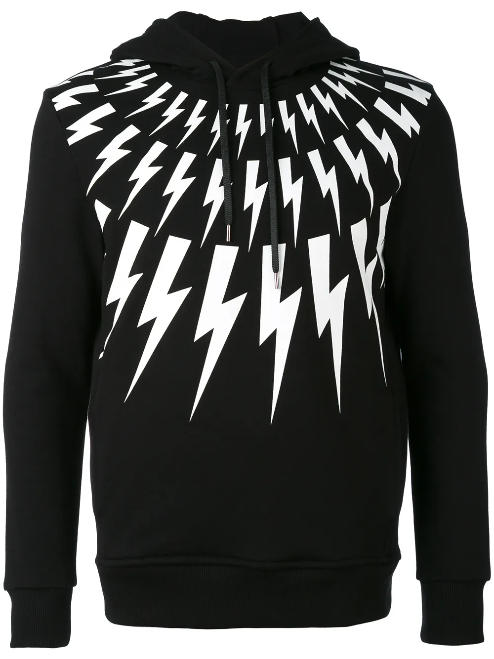 Neil barrett lightning bolt new arrivals hoodie