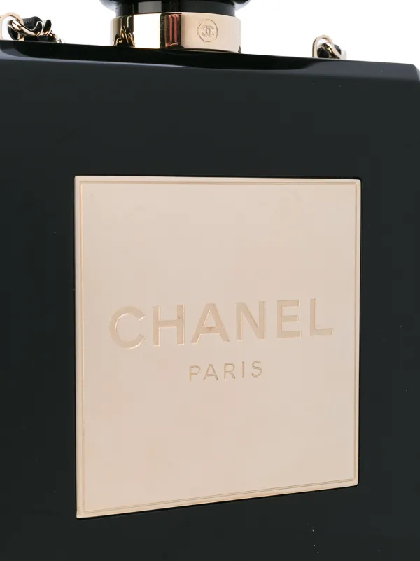 Chanel perfume bottle clutch clearance