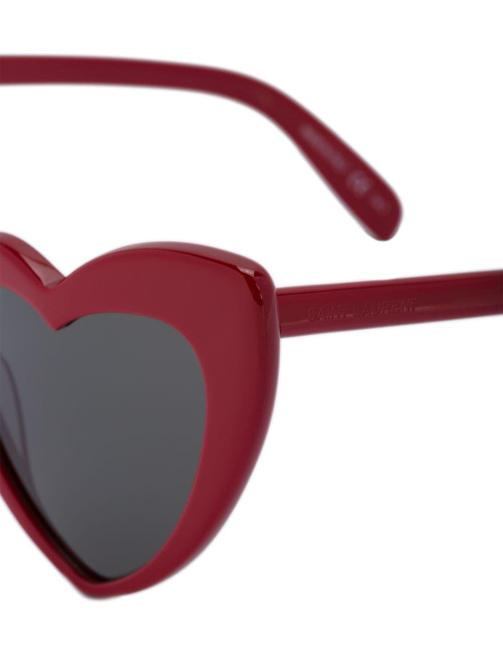 Shop Saint Laurent New Wave 181 Loulou Sunglasses In Red