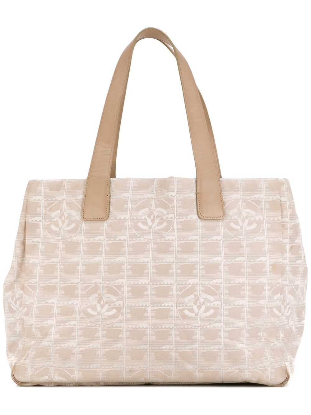 Pre-owned Chanel Executive Tote In Neutrals