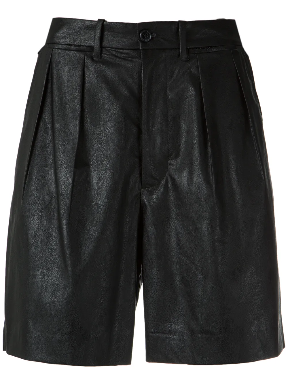À La Garçonne Pleated Bermuda Shorts - Farfetch