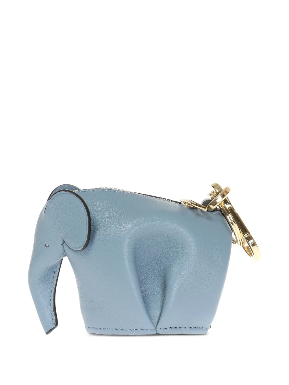  Loewe Schlüsselanhänger Mit Elefanten Motiv   Blau 