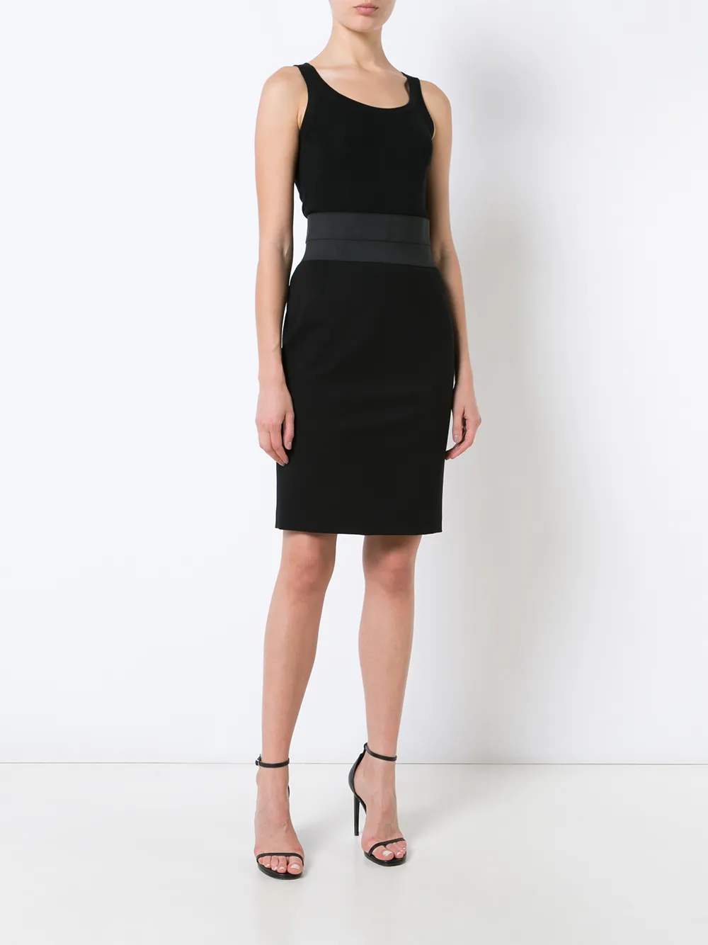 Akris Punto fitted waist skirt - Zwart