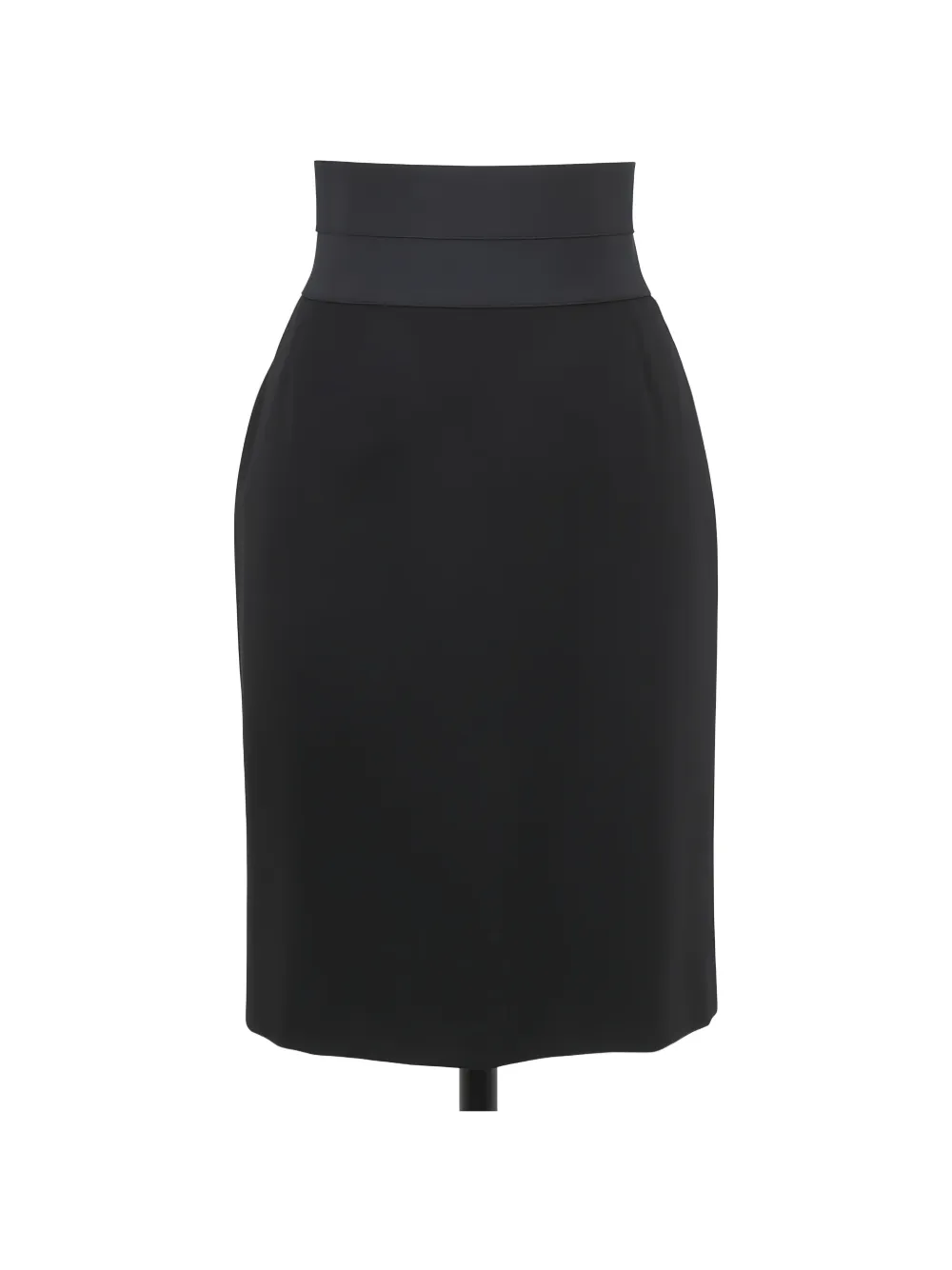 Akris Punto fitted high-waist pencil mini skirt in Black
