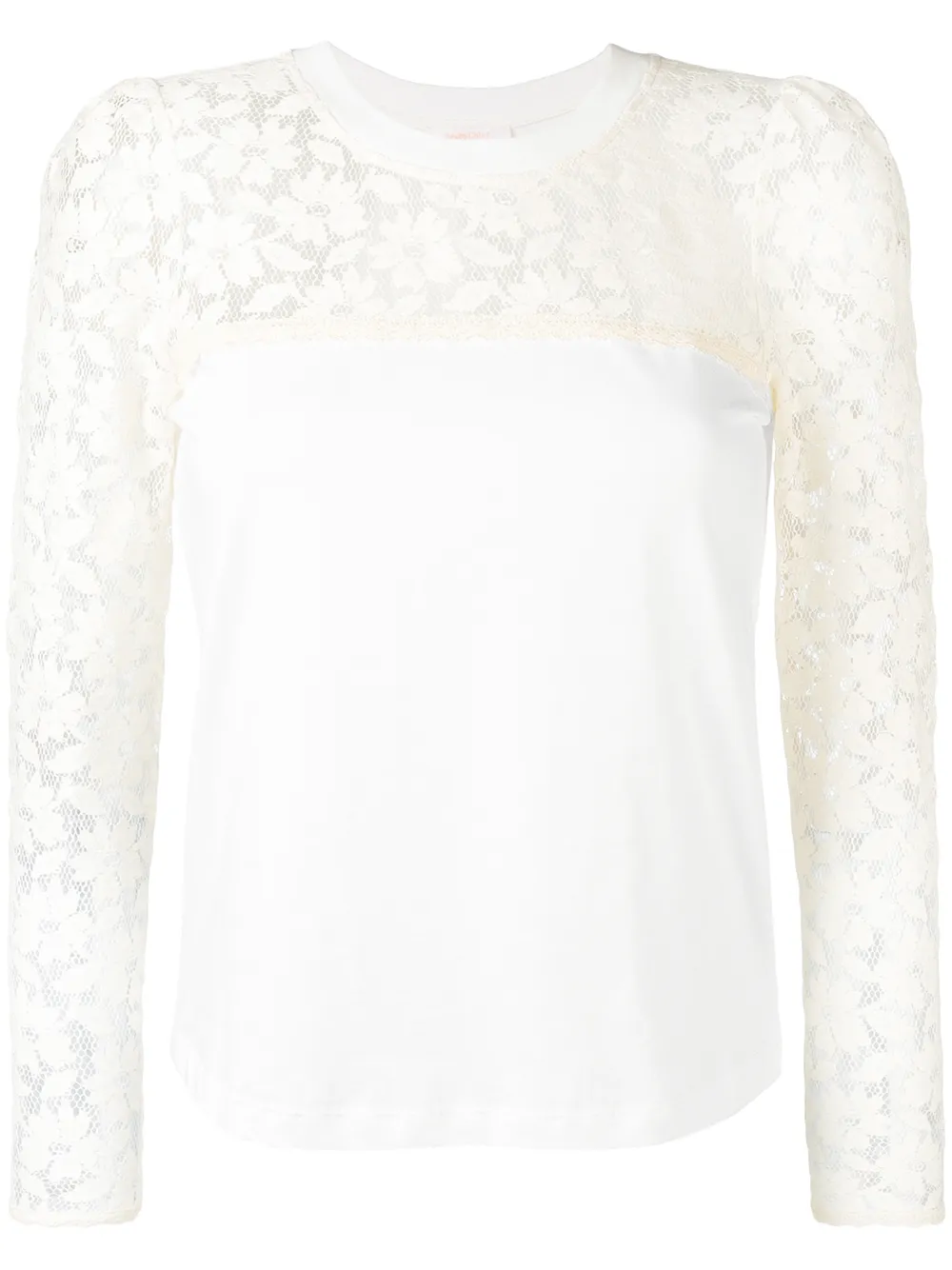 See BY Chloé Lace Embroidered Blouse $220 - Buy Online AW17 - Quick Shipping, Price