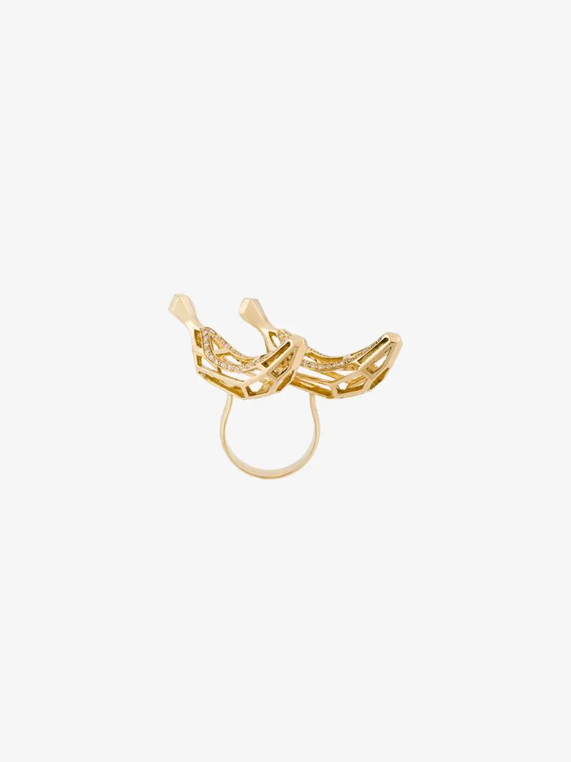 Natasha Zinko Double Banana Ring
