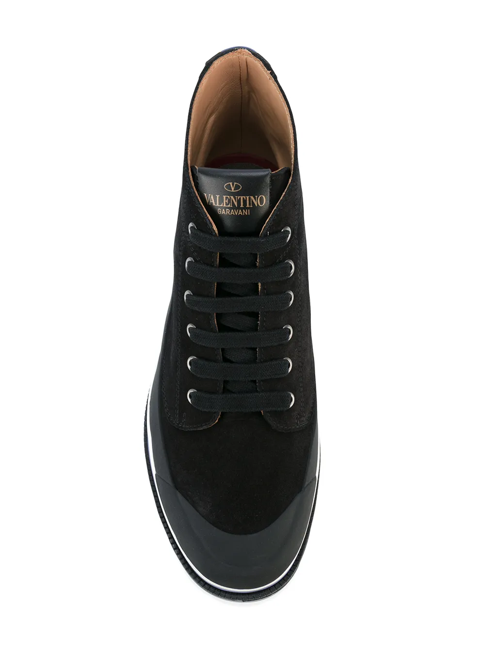Valentino Garavani lace-up boots Black