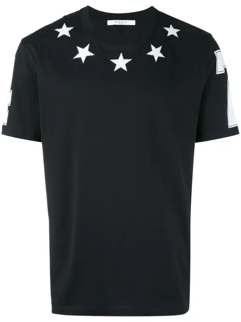 Givenchy embroidered stars T-shirt