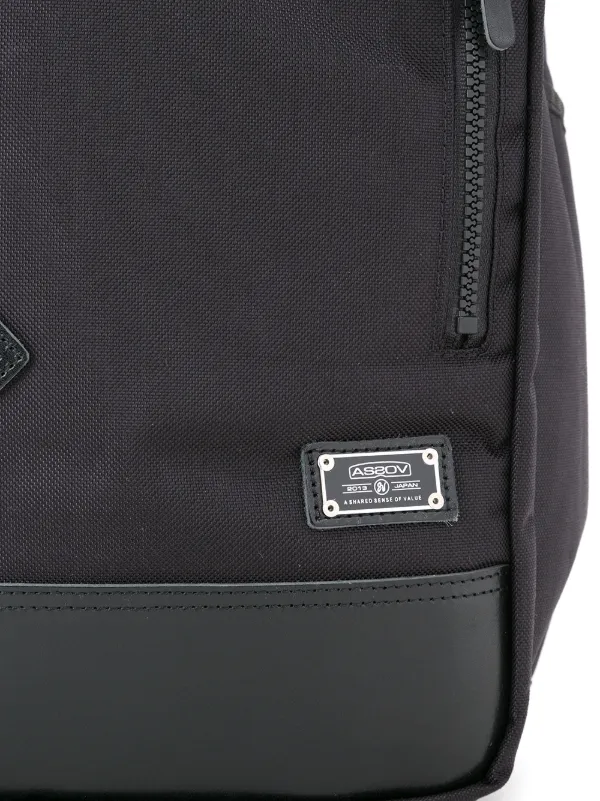 As2ov Ballistic Nylon 3way Backpack | Black | FARFETCH