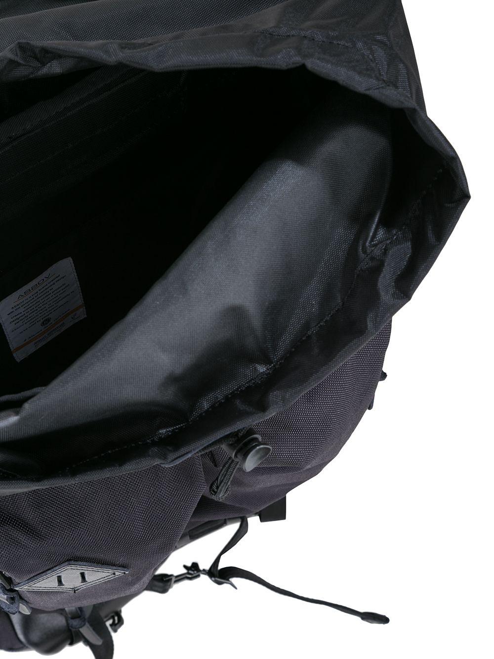 Shop As2ov Ballistic Nylon 2pocket Backpack In Black