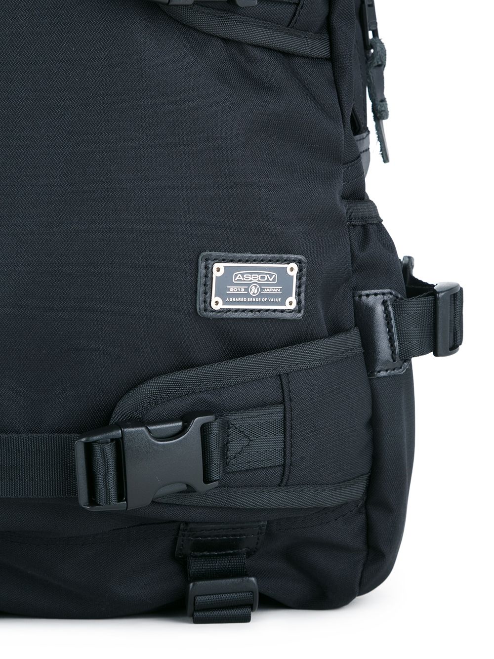 Shop As2ov Cordura Dobby 305d Backpack In Black