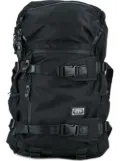 As2ov Cordura Dobby 305D round zip backpack - Black