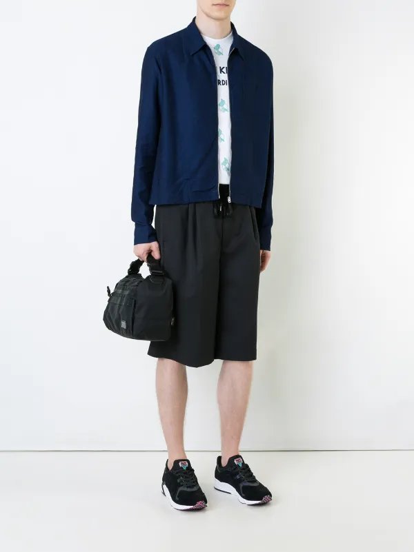 As2ov Large Cordura Dobby 2way Shoulder Bag | Black | FARFETCH AU