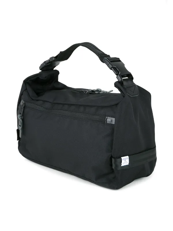 As2ov Large Cordura Dobby 2way Shoulder Bag | Black | FARFETCH AU