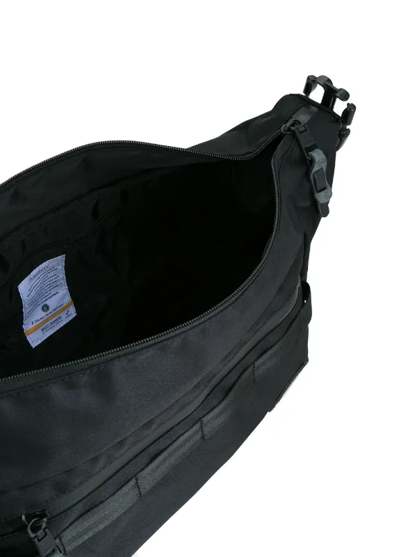 As2ov Large Cordura Dobby 2way Shoulder Bag | Black | FARFETCH AU