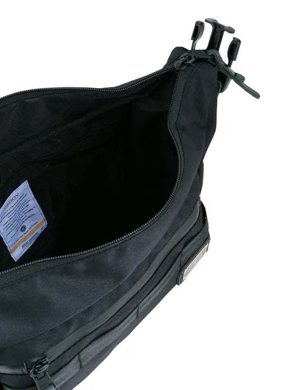 As2ov Small Cordura Dobby 2way Shoulder Bag | Black | FARFETCH